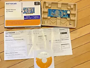 Netgear GA311 RJ45 Gigabit PCI Ethernet Adapter - Picture 1 of 14