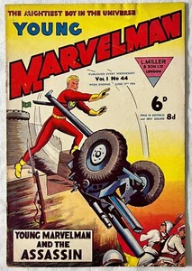Young Marvelman issue #44 Vol. 1 No. 44 good condition L. Millar & Son LTD 1954 - Picture 1 of 2