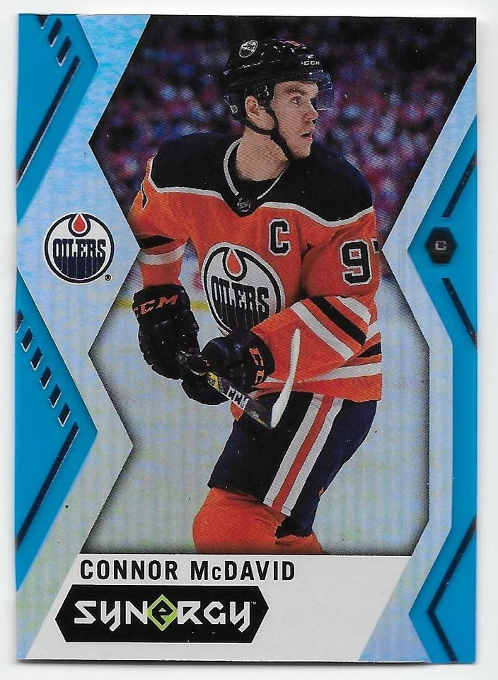 17/18 UPPER DECK SYNERGY BLUE PARALLEL Hockey (#1-50) U-Pick From List - Image 1 of 1