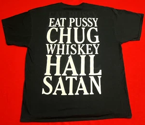 I Declare War Deathcore Band Double Sided Black Graphic T-Shirt X-Large Seattle - Picture 1 of 7