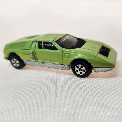 COCHE FUNDIDO A PRESIÓN ERTL MERCEDES BENZ C-111 VINTAGE, HONG KONG, VERDE ESCALA 1:64 Foto 1 de 4