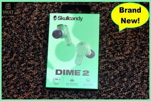 Skullcandy Dime 2 True Wireless Earbuds Bluetooth Noise Cancelling Green. New! - Picture 1 of 4