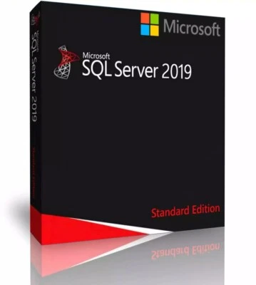 Microsoft SQL Server 2019 Standard with 24 Core License, unlimited User CALs - Image 1 of 3