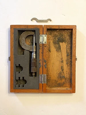 MITUTOYO Micrómetro Universal Multi Yunque NO. 117-107 0-1" .0001" -Hecho en JAPÓN Foto 1 de 4