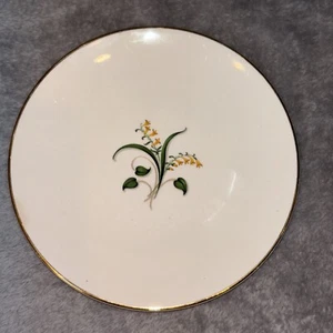 Edwin Knowles Forsythia Pattern 6 1/4" Bread/ Butter Plate - Free Shipping - Picture 1 of 3