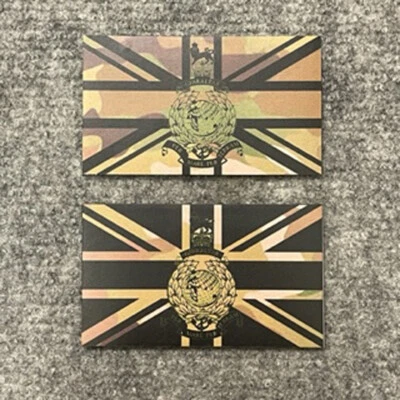 Union Jack Flag IR Style Royal Marines RM Multicam Morale Patch 135mm x 80mm L - Image 1 of 4