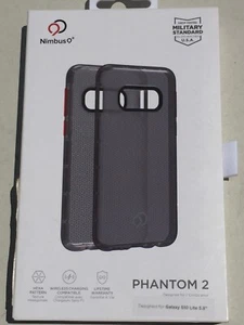 Galaxy S10 Lite 5.8” Phantom 2 Case By Nimbus 9 Black New - Picture 1 of 5