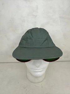Vintage 70s/80s Fishing Hat Green Tinted Sun glasses hat cap - Fast shipping -M - Picture 1 of 8