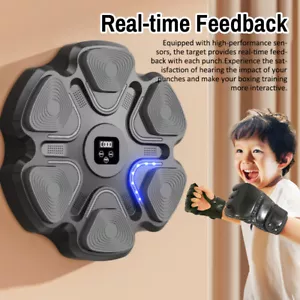 Smart Music Boxing Machine con Guanti Bluetooth da Parete Velocità 9 Livelli - Foto 1 di 7