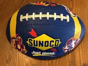 Logo stazione di servizio Sunoco anni 90 "Just forward" blu promozionale calcio da collezione - Foto 1 di 3