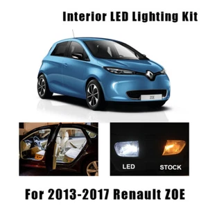 9pcs Canbus LED Interior Reading Map Trunk Light Kit For 2013-2017 Renault ZOE - Picture 1 of 7