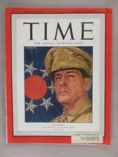 Time Magazine - August 27, 1945 ~~ General Douglas MacArthur ~~ WW II
