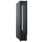 Cookology CWC150BK 15cm Wine Cooler in Black Glass, 7 Bottle Cabinet