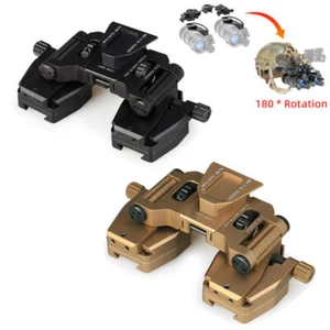 Night-vision Goggle Stent Skip Rhino NVG Mount Arms Bridge for L4G24 FAST Helmet - Picture 1 of 16