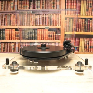 Tocadiscos Pro-Ject 6 PerspeX Anniversary, brazo evolutivo, embalaje original. Tocadiscos - Imagen 1 de 10