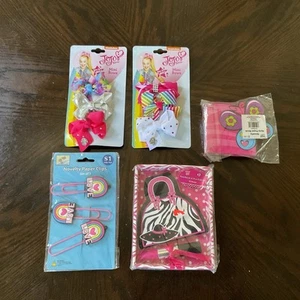 Nickelodeon Jojo Siwa Mini Bow Set 2 Packs & Novelty Items - Picture 1 of 6
