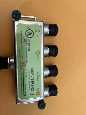 DIRECTV 4-WAY SWM SPLITTER by Pro Brand - Image 1 of 2