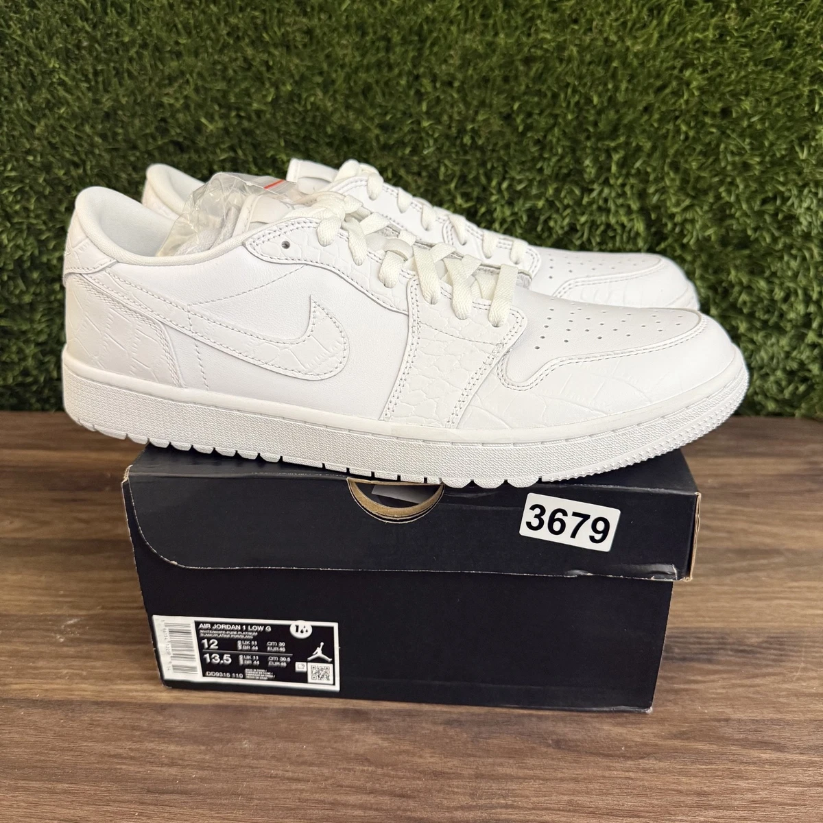 シューズ(男性用) AirJordan1 Low Golf White Crocodile Skin Air Jordan 1 Low Golf White Crocodile | Kixify Marketplace