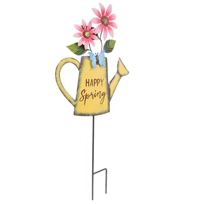  Gartenstab Gartenstäbe Metall Garteneinsätze Dekorativ Gartenpfahl - Bild 1 von 4