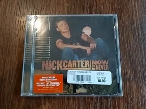 BRAND NEW/STILL SEALED! "Now Or Never" CD (2002) Nick Carter Jive (USA)) - Picture 1 of 2