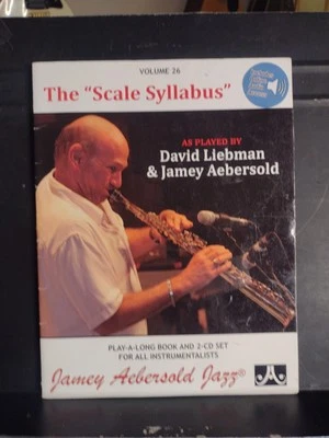 Volume 26  The Scale Syllabus Jamey Aebersold Jazz Play along With On Line Code - Image 1 of 4