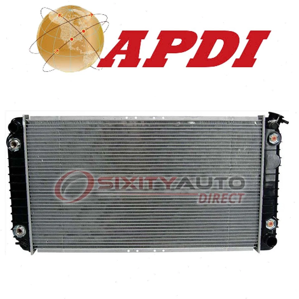 APDI Radiator for 1985-1995 Cadillac DeVille - Cooler Cooling Antifreeze yf Foto 1 de 4