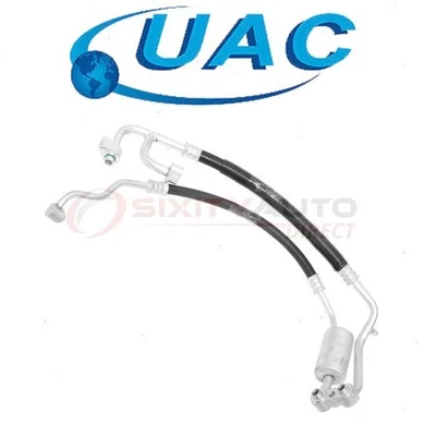UAC AC Manifold Hose Assembly for 1999-2000 Pontiac Montana - Heating Air qv Foto 1 de 4