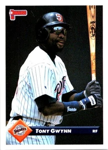 1993 Donruss #126 Tony Gwynn San Diego Padres Baseball Card - Picture 1 of 2