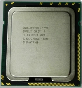 Intel Core i7-975 Extreme Edition CPU Quad-Core 3.33 GHz SLBEQ LGA1366 Processor - Picture 1 of 1