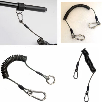 Black Scaffold Lanyard Tethered Tool Professional Safety Lanyard Attachments - Image 1 of 4