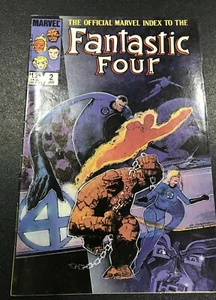 Cómics oficiales de Marvel índice de los Cuatro Fantásticos #2 de enero de 1986 - Imagen 1 de 2