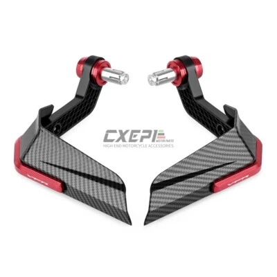 For Honda VFR400 VFR750 VFR800 VFR1200X Handguard Handlebar Windshield - Image 1 of 4