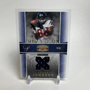 Parche Donruss Football Gridiron 230/250 2007 Andre Johnson - Imagen 1 de 2