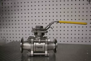 VALVOLA SANITARIA INOX TOP-FLO CF8M 1000 WOG N4262 1" FE30 - Foto 1 di 5