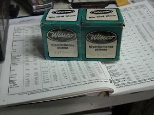 rupp tohatsu tr 400 wiseco piston set std bore 63 mmm 2173ps&2172ps free ship - Picture 1 of 1