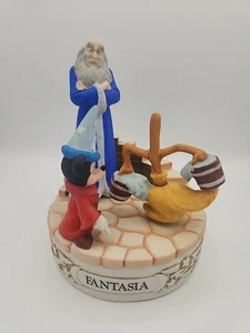 Vtg Disney Fantasia Mickey Mouse Musical Memories Music Box Limited Edition #189 - Picture 1 of 9