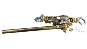 2 TON CABLE RATCHETIN LEVER HOIST HAND PULLER  COME ALONG 2 HOOK  0900132 - Picture 1 of 2
