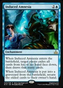 MTG NM) Rivals of Ixalan - Induced Amnesia FOIL - Bild 1 von 1