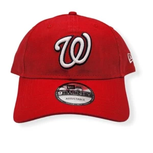 New Era Washington Nationals 9Twenty Core Classic Replica Adjustable Strap Hat - Picture 1 of 5