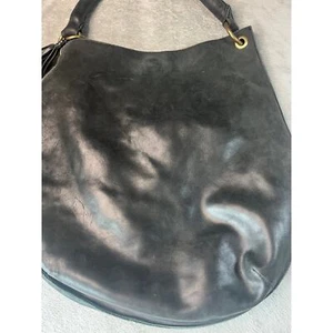Cartera de cuero negra Chen & Derrington - Imagen 1 de 7