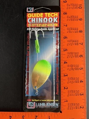 1 LUHR-JENSEN CHINOOK SPINNERS BAIT Guide Tech 2143-005-3012 SPNR DREAMER SZ 5 - Image 1 of 4
