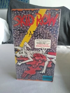 Skidrow Roadkill VHS 1993 Brand New Sealed VHS Tape Rare Hard to Find Rock Metal - Picture 1 of 7