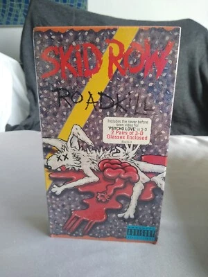 Skidrow Roadkill VHS 1993 Brand New Sealed VHS Tape Rare Hard to Find Rock Metal - Image 1 of 4