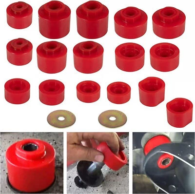 Комплект втулок крепления кузова 6-116 для Ford Explorer Sport Trac 2001-2005 2WD 4WD красный - Изображение 1 из 4