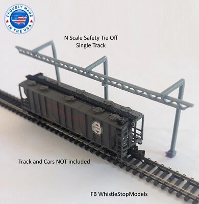 N Scale Single Track Safety Tie Off N7002 - Image 1 of 4