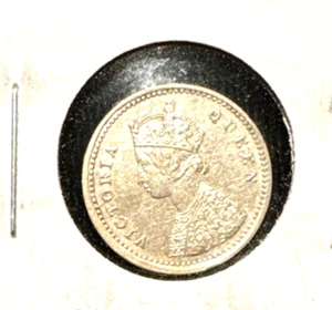 India British 1862 2 annas KM 469 XF - Picture 1 of 2