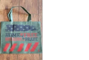 Tunnel To Towers Foundation Home Of The Free BEcause Of The Brave Reusable Bag - Picture 1 of 5
