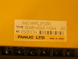 FANUC A06B-6066-H244 SERVO RICONDIZIONATO con 6 M SVENDITA CAMBIO GUERRA - Foto 1 di 7
