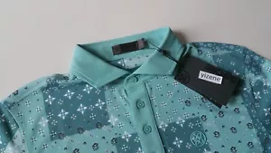 Neu G/FORE G4 Boro Patch Tech Pique Golf Poloshirt für Herren, G4MF23K240A, M - Bild 1 von 7