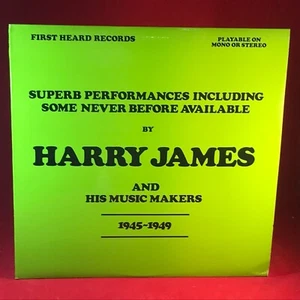 Harry James And His Music Makers 1945 - 1949 1974 UK Vinyl LP best of Swing - Imagen 1 de 4